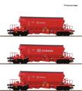 ROCO 6680062 - 3-tlg. Set: Kaliwagen, DB Schenker